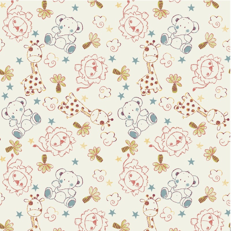 Drap Housse Bébé Safari Douceur