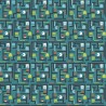 Drap Housse Enfant Motif Labyrinthe Rétro