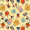 Drap Housse Enfant Fun Rétro Pop