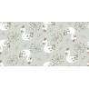 Drap Housse Enfant Cygnes et Pissenlits – Douceur Pastel