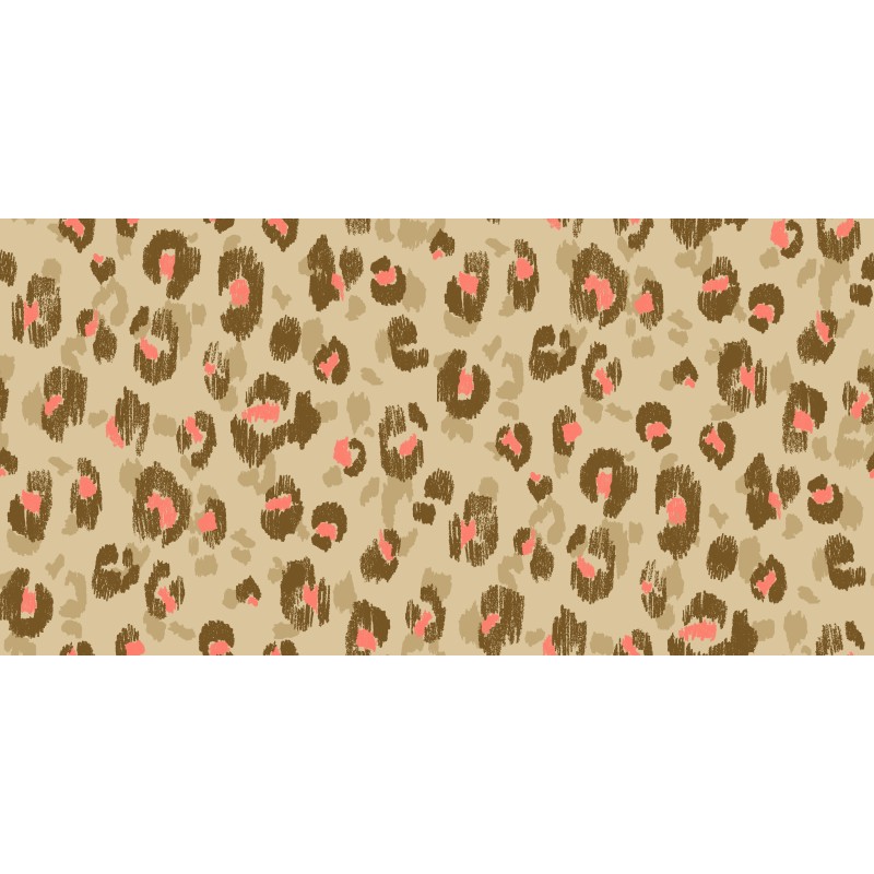 Drap Housse Imprimé Léopard Chic